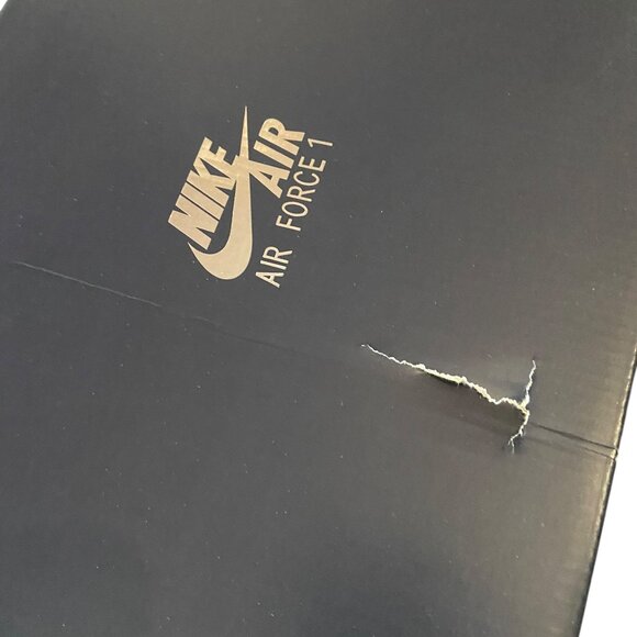 Nike Air Force 1 07' Fresh Triple White Leather Mens Basketball Shoes DM0211 100 - Picture 8 of 9